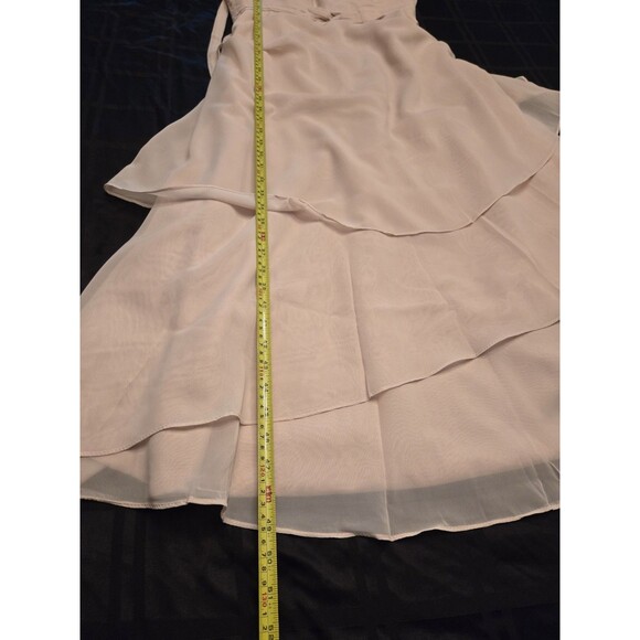Champagne Simple Mother of the Bride Dress Zipper Back Chiffon Wedding Gowns 6 - Picture 14 of 14